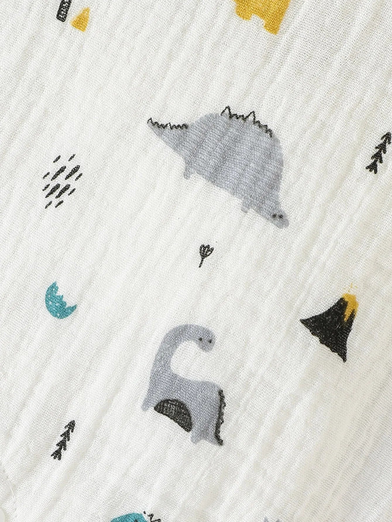 2pc Baby Boys Summer Short Sleeve T-Shirt And Suspenders Animal Suit For Daily Fashion