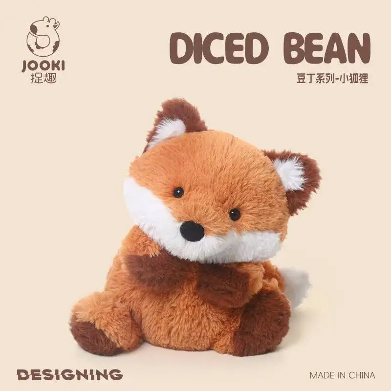 26cm New Simulated Fox Doll Stuffed Plush Toy Cartoon Anime Cute Pillow Pillow Elegant Children's Birthday Gift Fun Doll