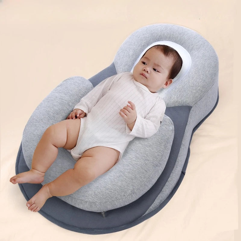 Anti-overflow choking pillow newborn pillow baby breastfeeding talisman breastfeeding pillow lying feed baby anti-spit ramp pads