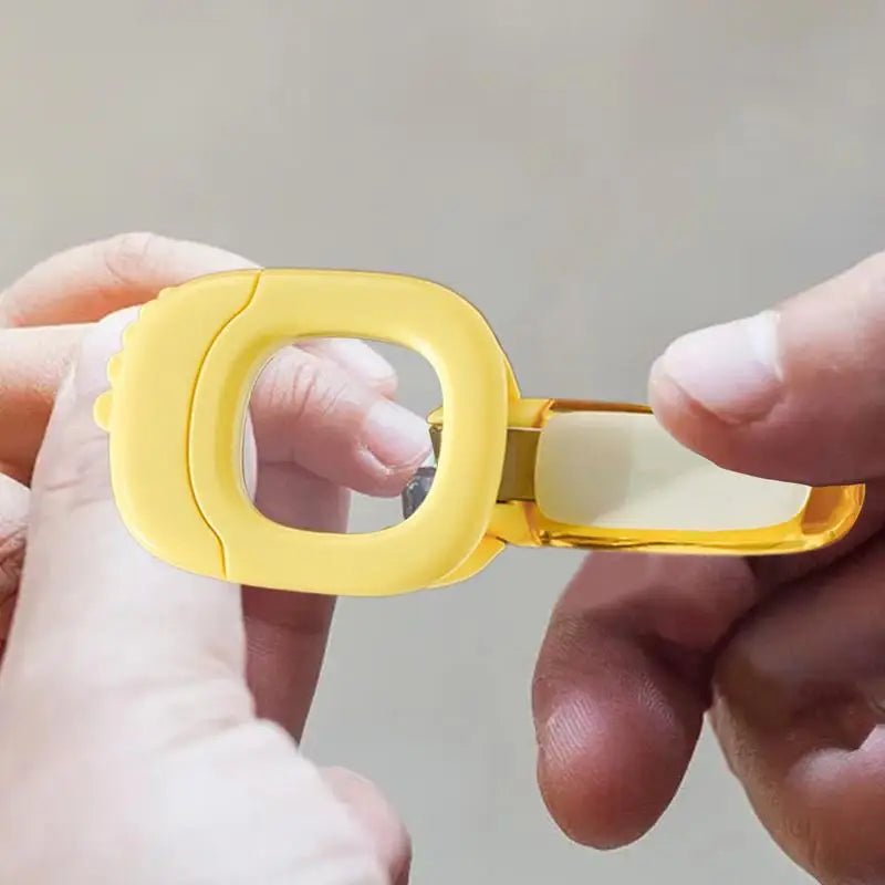 safe Baby Light Up Nail Clipper With Magnifier Splashproof Nail Trim Baby Fingernail Styling Tools Portable Babies Nail Scissors