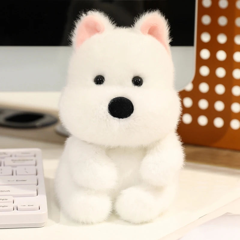 Cute Sitting Animals Red Panda Fox Sloth Cat Soft Plush Dolls Stuffed Capybara Pig Plushie Baby Toys Gifts For Children