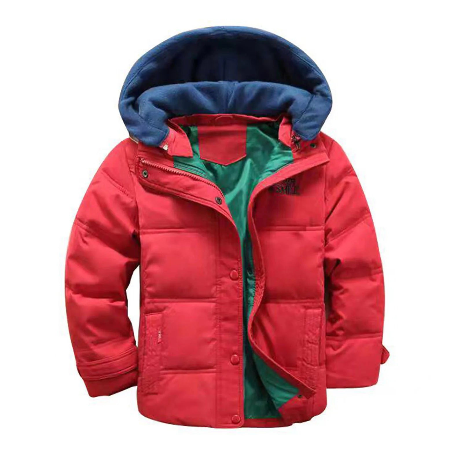 Fall Jackets for Boys Toddler Kids Baby Boys Girls Winter Warm Long Sleeve Jacket Outerwear Coats Removable Big Boys Coat Size