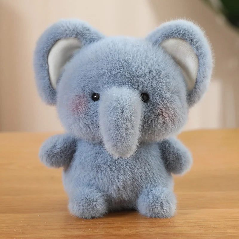 Cute Sitting Animals Red Panda Fox Sloth Cat Soft Plush Dolls Stuffed Capybara Pig Plushie Baby Toys Gifts For Children