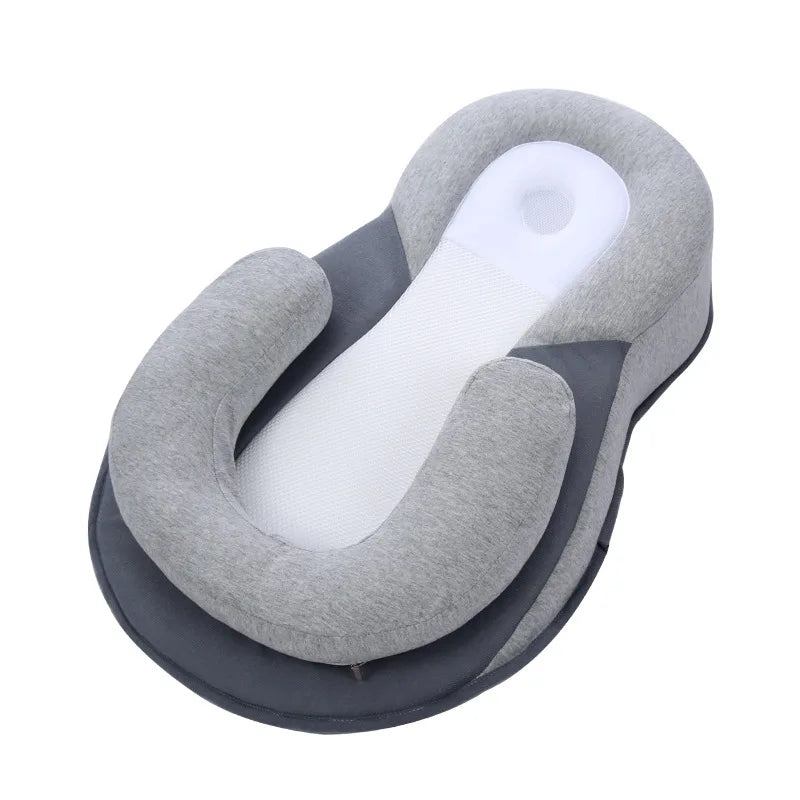 Anti-overflow choking pillow newborn pillow baby breastfeeding talisman breastfeeding pillow lying feed baby anti-spit ramp pads