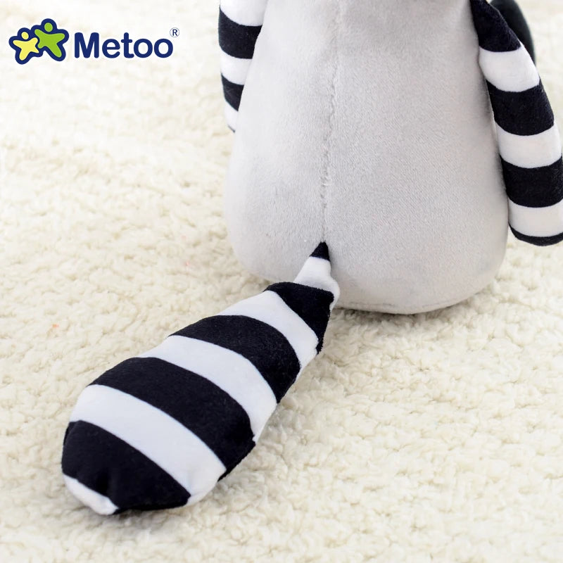 Cute Stuffed Animal Toys Soft Fox Raccoon Squirrel Giraffe Plushies Children Birthday Gift Room Decor Original Plush Metoo Doll