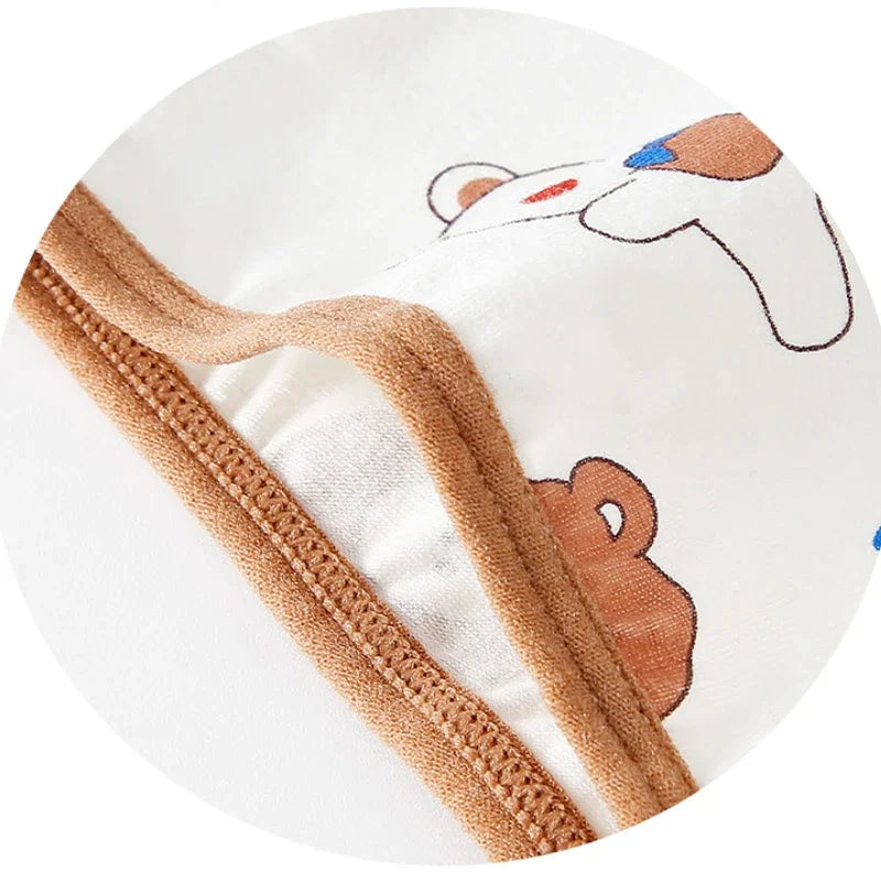 HoneyCherry Boy Cotton Underwear Boxer Boys' Cotton Mid-waist Baby Boxer Shorts Cotton Panties Boys Underwear