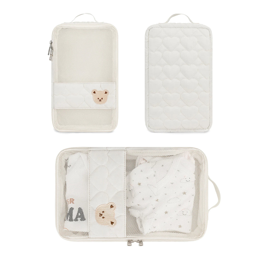 Travel diaper bag bag, waterproof portable diaper bag for baby clothes, mother toiletries bag, suitable for travel mommy bag