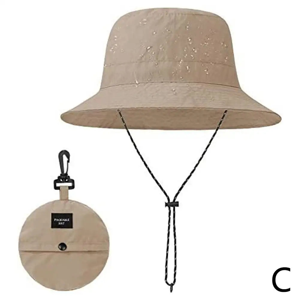 Waterproof Fisherman Hat Women Summer Sun Anti-UV Protection Camping Hiking Mountaineering Caps Men's Panama Bucket Outdoor Hat