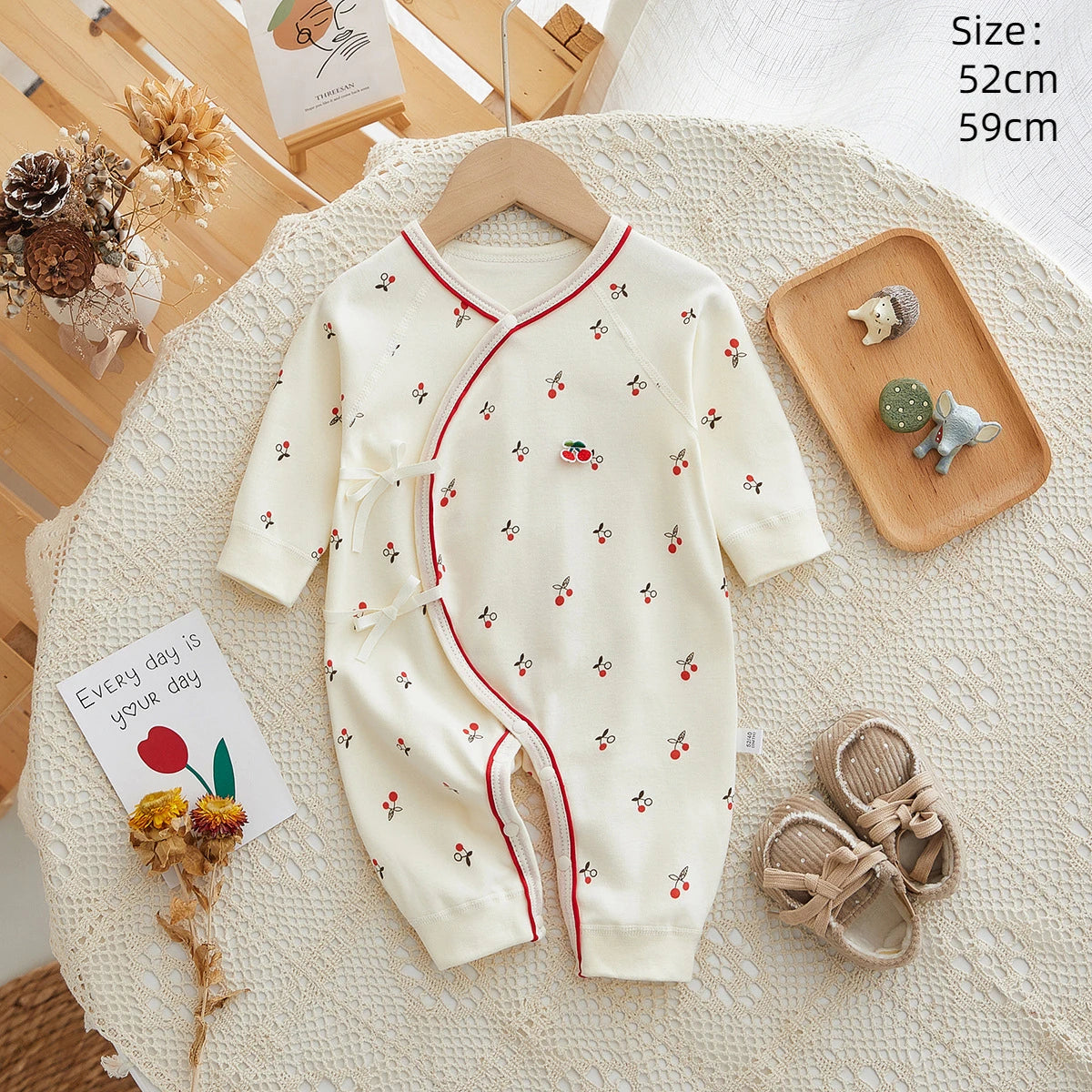 Baby Romper Cotton Spring Autumn Fresh Print Soft Newborn Infant Jumpsuit Casual Clothes for Bodysuits Sleepsuits