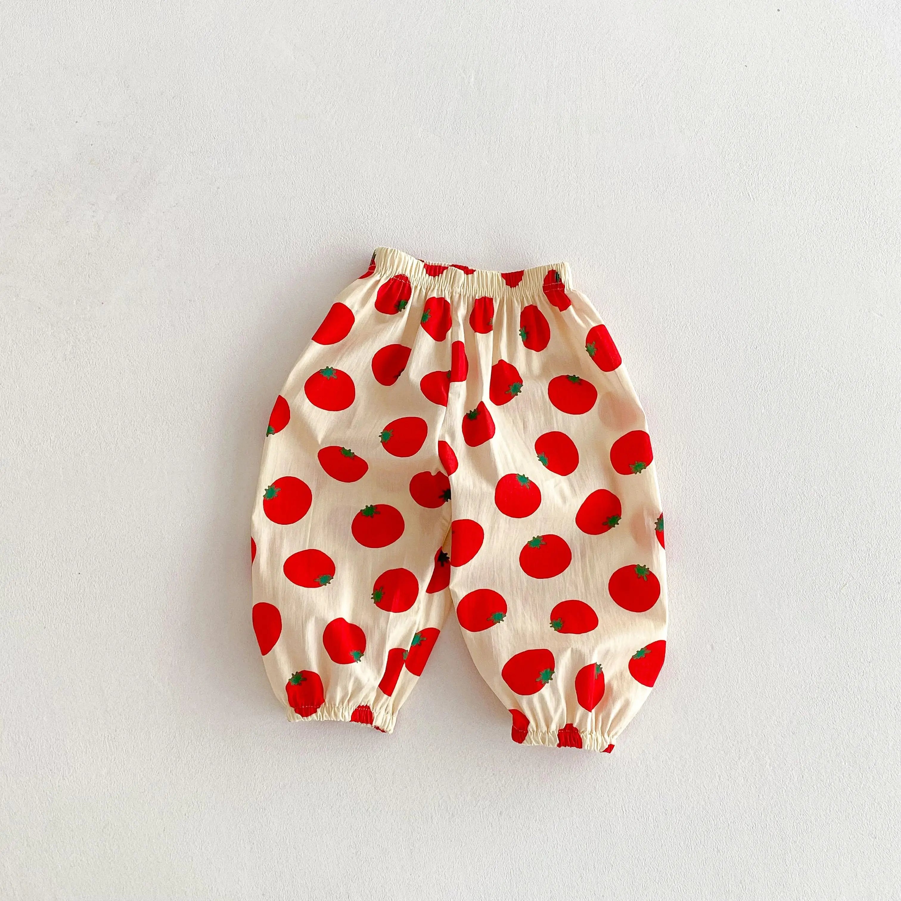Child Cartoon Printed Trousers Summer Mosquito Resistant Pants Outdoor Wear Loose Casual Pants Boys Girls Baby Pants 80-120CM